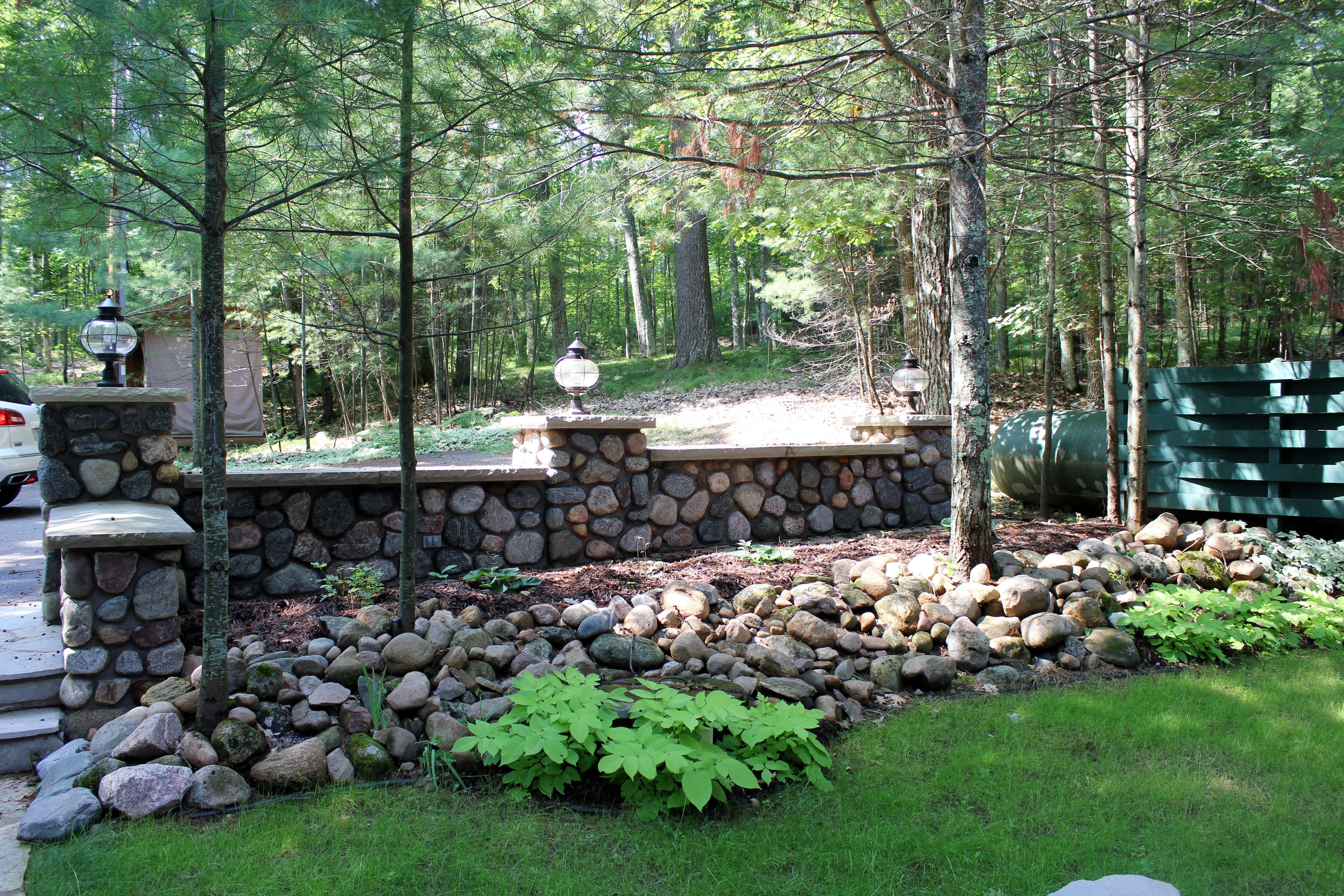 Wisco Split Face Granite Full Veneer Exterior